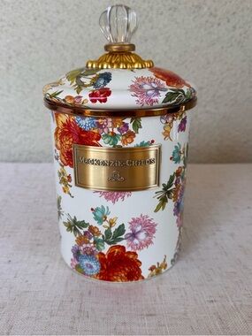 MacKenzie-Childs Medium Flower Market Canister